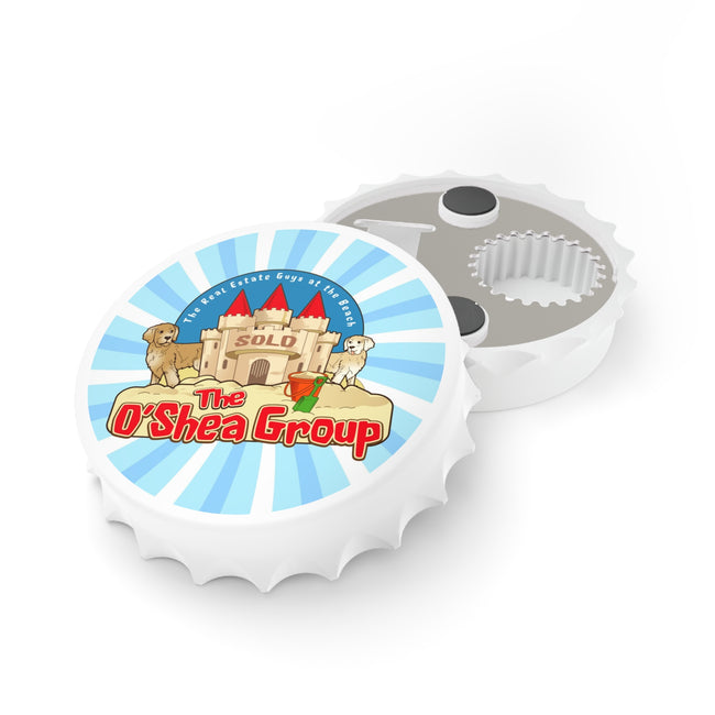 Bottle Opener — The O'Shea Group Sandcastle Logo Beer Opener