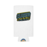 Can Cooler - "Closing Down The Shore" Retro Beach Can Koozie