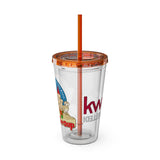 Sunsplash 16oz Tumbler with Straw — Real Estate 'The OShea Group' Logo Cold Cup