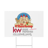 Real Estate Yard Sign — "The O'Shea Group" Keller Williams Sold Beach Castle Design