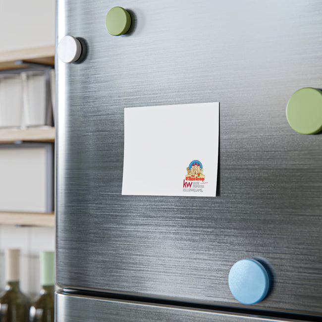 Branded Real Estate Square Sticky Notes — KW O'Shea Group Logo Notepads
