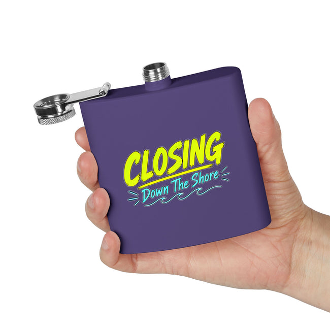 Stainless Steel Flask, 6oz