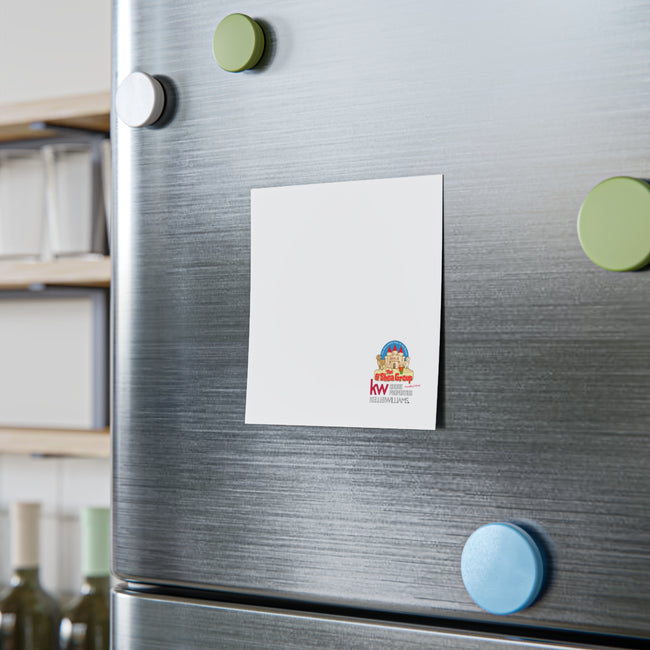 Branded Real Estate Square Sticky Notes — KW O'Shea Group Logo Notepads
