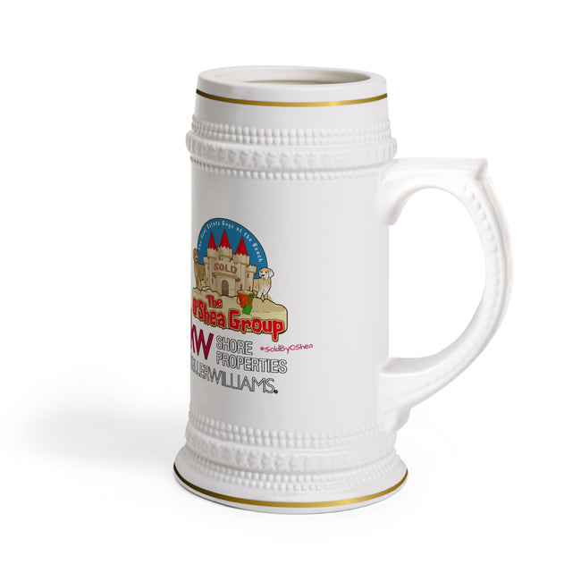 Custom Ceramic Beer Stein Mug — Keller Williams Real Estate Team Logo