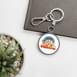 Real Estate Souvenir Keyring Tag — "The O'Shea Group" Sold Castle Design