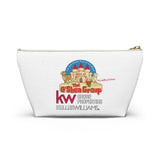 Beach Sunshine Accessory Pouch — 'Sun Sand Sold' T-Bottom Cosmetic Bag