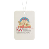 Branded Car Air Freshener — KW O'Shea Group Logo Scented Tag