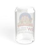 16oz Promotional Sipper Glass with Straw — KW Keller Williams Real Estate Logo