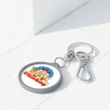 Real Estate Souvenir Keyring Tag — "The O'Shea Group" Sold Castle Design