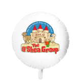 Mylar Helium Balloon — Custom Sandcastle 'The O'Shea Group' Sold Real Estate Celebration