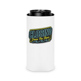 Can Cooler - "Closing Down The Shore" Retro Beach Can Koozie