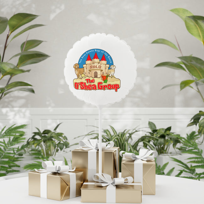 Sold Sandcastle Real Estate Balloon — The O'Shea Group 11" Beach-Themed Promo Balloon