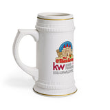Custom Ceramic Beer Stein Mug — Keller Williams Real Estate Team Logo
