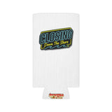Can Cooler - "Closing Down The Shore" Retro Beach Can Koozie