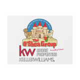 Real Estate Yard Sign — "The O'Shea Group" Keller Williams Sold Beach Castle Design