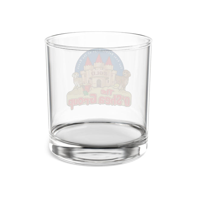 Real Estate Rocks Glass — "The O'Shea Group" 10oz Sandcastle SOLD Logo