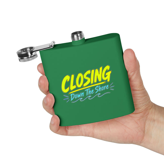 Stainless Steel Flask, 6oz