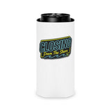 Can Cooler - "Closing Down The Shore" Retro Beach Can Koozie