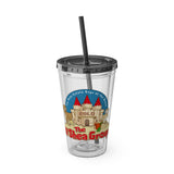 Sunsplash 16oz Tumbler with Straw — Real Estate 'The OShea Group' Logo Cold Cup