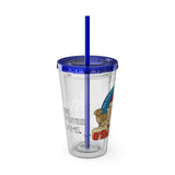 Sunsplash 16oz Tumbler with Straw — Real Estate 'The OShea Group' Logo Cold Cup