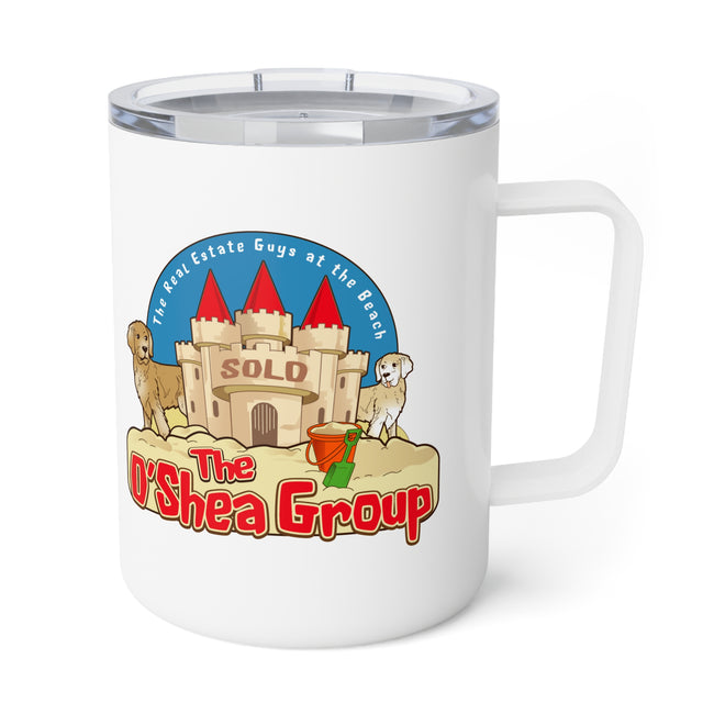Insulated Coffee Mug - Patriotic American Summer Travel Tumbler (10 oz)