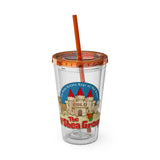 Sunsplash 16oz Tumbler with Straw — Real Estate 'The OShea Group' Logo Cold Cup