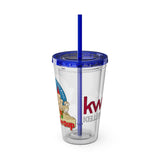 Sunsplash 16oz Tumbler with Straw — Real Estate 'The OShea Group' Logo Cold Cup