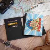 Passport Cover - Beach Family Sandcastle Design (The O'Shea Group)