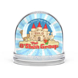Real Estate Snow Globe - 'The O'Shea Group' Sold Castle Keepsake