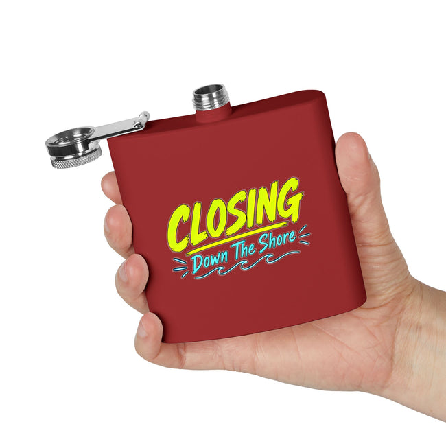Stainless Steel Flask, 6oz