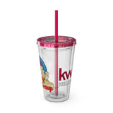 Sunsplash 16oz Tumbler with Straw — Real Estate 'The OShea Group' Logo Cold Cup