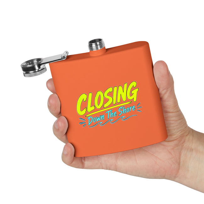 Stainless Steel Flask, 6oz