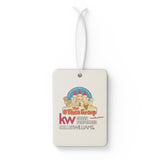 Branded Car Air Freshener — KW O'Shea Group Logo Scented Tag