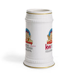 Custom Ceramic Beer Stein Mug — Keller Williams Real Estate Team Logo