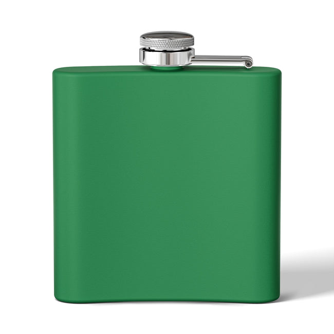 Flask — Keller Williams "The O'Shea Group" Sandcastle Logo Stainless Steel 6oz