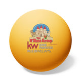 Ping Pong Balls – Custom Keller Williams 'The O'Shea Group' Logo (6-Pack)
