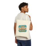 Realtor Beach Tote - "Your Shore Realtor" Cotton Canvas Bag