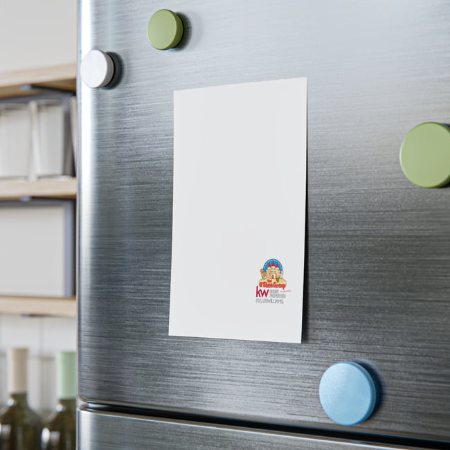 Branded Real Estate Square Sticky Notes — KW O'Shea Group Logo Notepads