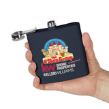 Flask — Keller Williams "The O'Shea Group" Sandcastle Logo Stainless Steel 6oz