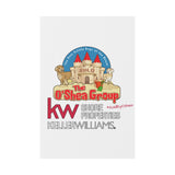 Real Estate Yard Sign — "The O'Shea Group" Keller Williams Sold Beach Castle Design