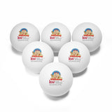 Ping Pong Balls – Custom Keller Williams 'The O'Shea Group' Logo (6-Pack)