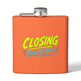 Stainless Steel Flask, 6oz