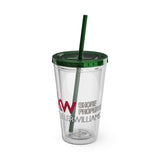 Sunsplash 16oz Tumbler with Straw — Real Estate 'The OShea Group' Logo Cold Cup