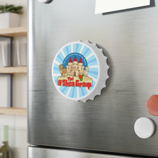 Bottle Opener — The O'Shea Group Sandcastle Logo Beer Opener