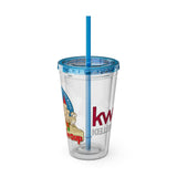 Sunsplash 16oz Tumbler with Straw — Real Estate 'The OShea Group' Logo Cold Cup
