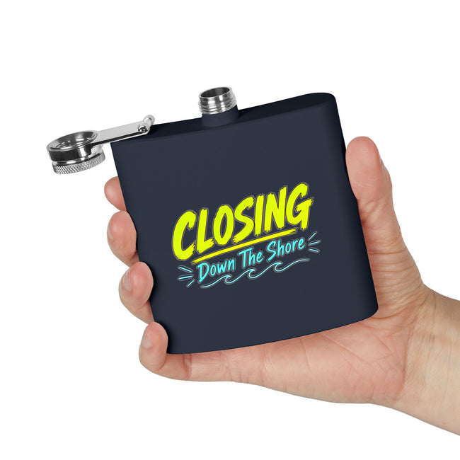 Stainless Steel Flask, 6oz
