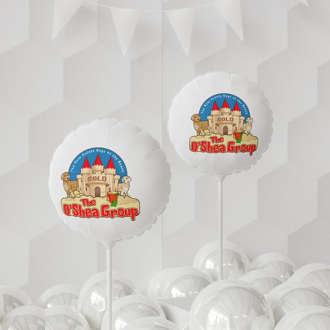 Sold Sandcastle Real Estate Balloon — The O'Shea Group 11" Beach-Themed Promo Balloon