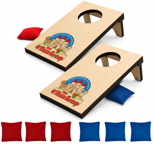 Custom Mini Cornhole Game Set