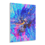 sparks fly by:  Acrylic Print (blue)