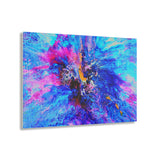 sparks fly by:  Acrylic Print (blue)